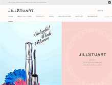 Tablet Screenshot of hk.jillstuart-beauty.com